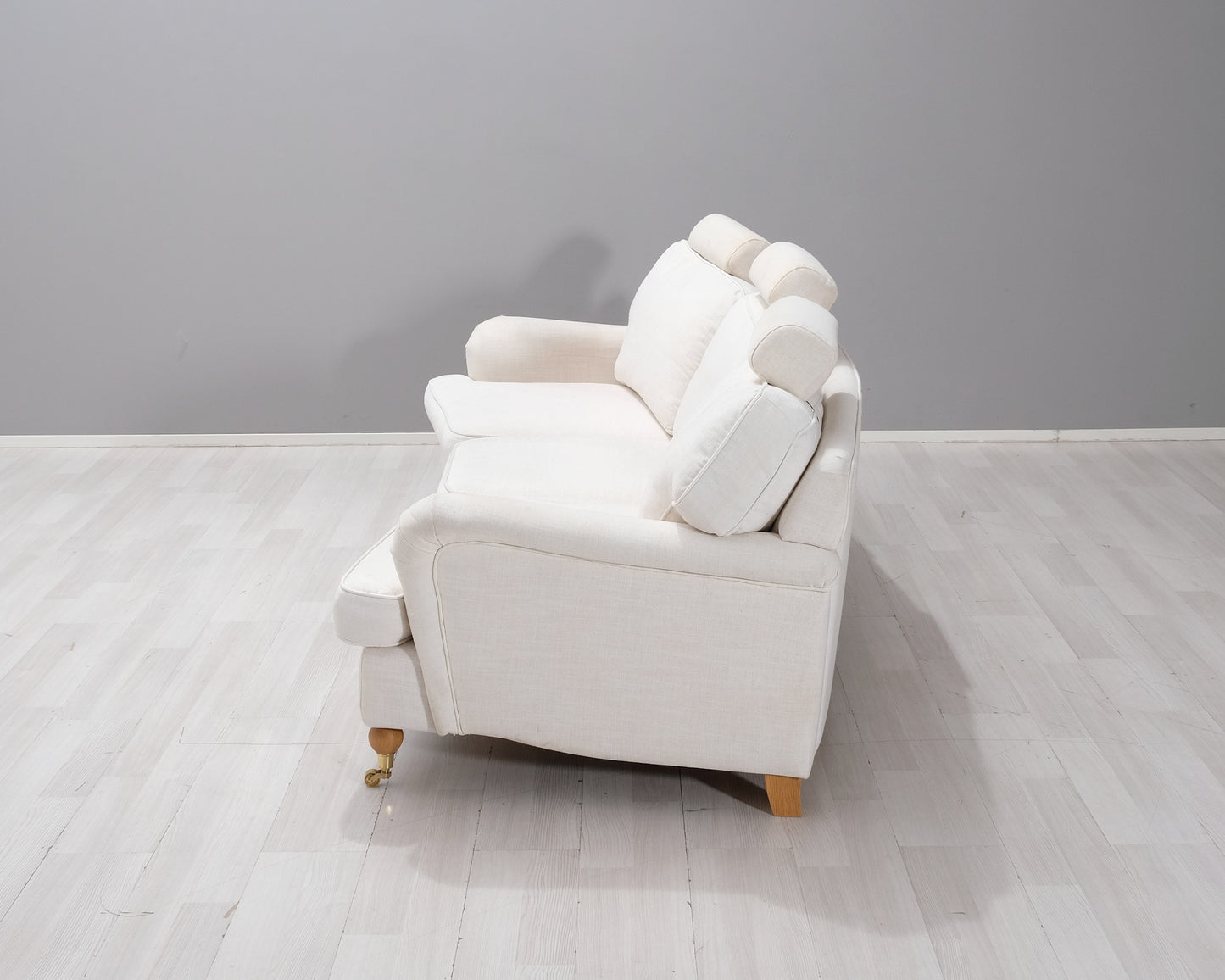 Mio Watford 3-sits tygsoffa vit